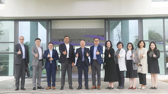 深化合作，开利集团高层莅临美景参访交流